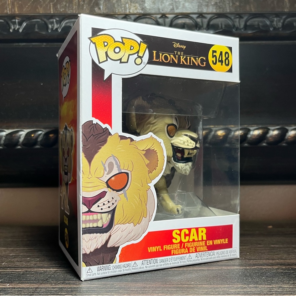 Funko Pop! Disney The Lion King Scar Vinyl Figure #548